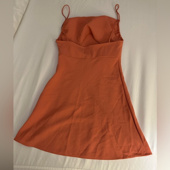 IRO
Hotye Piqué Mini Dress In Orange (D9) - Picture 4 of 7